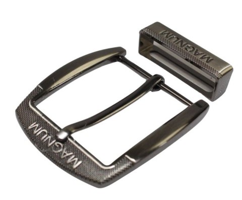 Klamra Do Paska Męskiego Skórzanego 40 mm Sprzączka DeLuxe Bardzo Mocna Z Metalową Szlufką WZÓR MAGNUM WZ 1