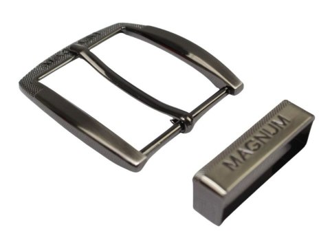 Klamra Do Paska Męskiego Skórzanego 40 mm Sprzączka DeLuxe Bardzo Mocna Z Metalową Szlufką WZÓR MAGNUM WZ 1