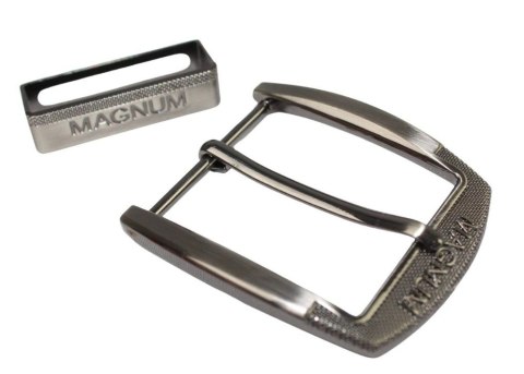 Klamra Do Paska Męskiego Skórzanego 40 mm Sprzączka DeLuxe Bardzo Mocna Z Metalową Szlufką WZÓR MAGNUM WZ 1