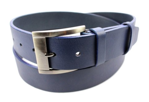 Pasek Męski Skórzany PAS-MAX (PL) Skóra Licowa EXTRA 35 mm GRANATOWY Klamra Tradycyjna k82 NADWYMIAR XXL Pasek Męski Skórzany PAS-MAX (PL) Skóra Licowa EXTRA 35 mm GRANATOWY Klamra Tradycyjna k82 NADWYMIAR XXL