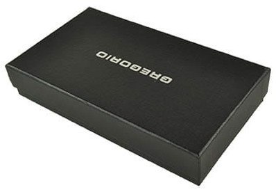 Portfel Damski Skórzany GREGORIO Duży Z Suwakiem Lakierowany RFID GF-112 ZIELONY 15 x 10 x 4 [cm]