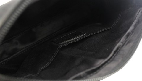 Ekskluzywna Saszetka Premium Męska Skórzana El Forrest MB09 61 Skóra Naturalna Bydlęca CZARNA 23 x 16 x 8 [cm]