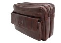 Ekskluzywna Saszetka Premium Męska Skórzana El Forrest MB25 23 Skóra Naturalna Bydlęca CZEKOLADOWA 21 x 17 x 8 [cm]