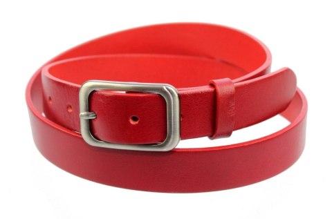 Pasek Damski Skórzany PAS-MAX (PL) Skóra Licowa EXTRA Gładki 30 mm CIEMNY CZERWONY k62 Pasek Damski Skórzany PAS-MAX (PL) Skóra Licowa EXTRA Gładki 30 mm CIEMNY CZERWONY k62