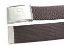 Pasek Gumowa Plecionka Polska Galanteria (PL) Super Rozciągliwy 40 mm Klamra Zatrzaskowa Szeroki Zakres Zapinania CZEKOLADOWY
