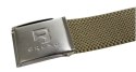 Pasek Gumowa Plecionka Polska Galanteria (PL) Super Rozciągliwy 40 mm Klamra Zatrzaskowa Szeroki Zakres Zapinania KHAKI