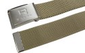 Pasek Gumowa Plecionka Polska Galanteria (PL) Super Rozciągliwy 40 mm Klamra Zatrzaskowa Szeroki Zakres Zapinania KHAKI