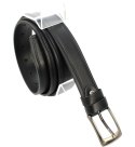 Pasek Męski Skórzany PAS-MAX (PL) "IMITACJA SZYCIA" Skóra Licowa EXTRA 30 mm CZARNY Pasek Męski Skórzany PAS-MAX (PL) "IMITACJA SZYCIA" Skóra Licowa EXTRA 30 mm CZARNY