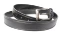 Pasek Męski Skórzany PAS-MAX (PL) "IMITACJA SZYCIA" Skóra Licowa EXTRA 30 mm CZARNY Pasek Męski Skórzany PAS-MAX (PL) "IMITACJA SZYCIA" Skóra Licowa EXTRA 30 mm CZARNY