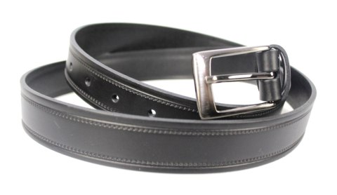 Pasek Męski Skórzany PAS-MAX (PL) "IMITACJA SZYCIA" Skóra Licowa EXTRA 30 mm CZARNY Pasek Męski Skórzany PAS-MAX (PL) "IMITACJA SZYCIA" Skóra Licowa EXTRA 30 mm CZARNY