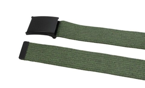 Pasek Parciany PolskaGalanteria Bawełniany PARCIAK 40 mm Z CZARNĄ Bezniklową Klamrą Zatrzaskową ZIELONY Szeroki Pasek Parciany PolskaGalanteria Bawełniany PARCIAK 40 mm Z CZARNĄ Bezniklową Klamrą Zatrzaskową ZIELONY Szeroki