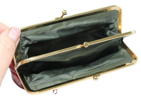 Sakiewka Uniwersalna Klamerka Polska Galanteria (PL) Skóra Naturalna Średnia 665 12 x 10 x 4 [cm]