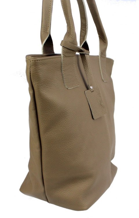 Torebka Skórzana MAGRE (PL) KLEOPATRA Shopper Bag Skóra Naturalna KAWA Z MLEKIEM Torebka Skórzana MAGRE (PL) KLEOPATRA Shopper Bag Skóra Naturalna KAWA Z MLEKIEM