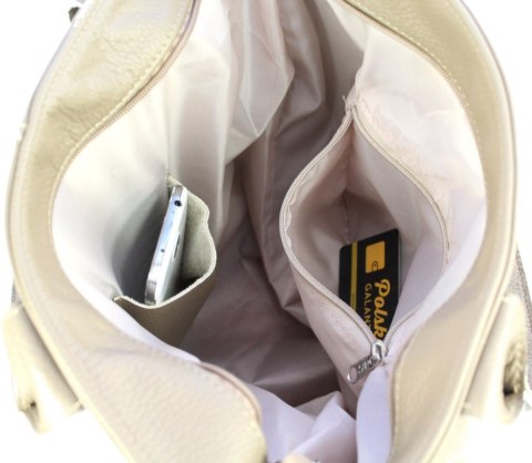 Torebka Skórzana MAGRE (PL) KLEOPATRA Shopper Bag Skóra Naturalna KAWA Z MLEKIEM Torebka Skórzana MAGRE (PL) KLEOPATRA Shopper Bag Skóra Naturalna KAWA Z MLEKIEM