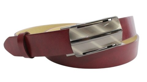 Wizytowy Pasek Skórzany 35 mm PAS-MAX (PL) Pełna Klamra AUTOMAT/SAMOZACISK Garnitur CZEREŚNIOWY K61 ASZ35/KASZ85 XXL NADWYMIAR Wizytowy Pasek Skórzany 35 mm PAS-MAX (PL) Pełna Klamra AUTOMAT/SAMOZACISK Garnitur CZEREŚNIOWY K61 ASZ35/KASZ85 XXL NADWYMIAR