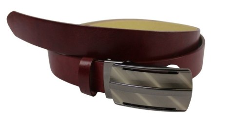 Wizytowy Pasek Skórzany 35 mm PAS-MAX (PL) Pełna Klamra AUTOMAT/SAMOZACISK Garnitur CZEREŚNIOWY K61 ASZ35/KASZ85 XXL NADWYMIAR Wizytowy Pasek Skórzany 35 mm PAS-MAX (PL) Pełna Klamra AUTOMAT/SAMOZACISK Garnitur CZEREŚNIOWY K61 ASZ35/KASZ85 XXL NADWYMIAR