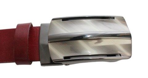 Wizytowy Pasek Skórzany 35 mm PAS-MAX (PL) Pełna Klamra AUTOMAT/SAMOZACISK Garnitur CZEREŚNIOWY K61 ASZ35/KASZ85 XXL NADWYMIAR Wizytowy Pasek Skórzany 35 mm PAS-MAX (PL) Pełna Klamra AUTOMAT/SAMOZACISK Garnitur CZEREŚNIOWY K61 ASZ35/KASZ85 XXL NADWYMIAR