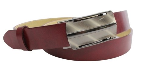 Wizytowy Pasek Skórzany 35 mm PAS-MAX (PL) Pełna Klamra AUTOMAT/SAMOZACISK Garnitur CZEREŚNIOWY K61 ASZ35/KASZ85 Wizytowy Pasek Skórzany 35 mm PAS-MAX (PL) Pełna Klamra AUTOMAT/SAMOZACISK Garnitur CZEREŚNIOWY K61 ASZ35/KASZ85