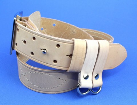 BOJÓWKA Szlufka Do Pasa Wojskowego Oficer Skóra NATURALNA LICOWA Na Szerokość Paska 45 mm Z Oczkiem Metalowym JUCHT BOJÓWKA Szlufka Do Pasa Wojskowego Oficer Skóra NATURALNA LICOWA Na Szerokość Paska 45 mm Z Oczkiem Metalowym JUCHT