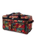 Duża Pojemna Torba Podróżna Na Kółkach RGL A2 KWIATY 80 x 40 x 36 [cm]