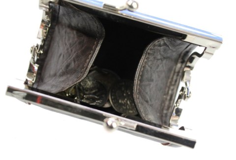 Ekskluzywny Kuferek Na Bilon ELKOR (PL) Skóra Naturalna Licowa EL0A Ekskluzywny Kuferek Na Bilon ELKOR (PL) Skóra Naturalna Licowa EL0A