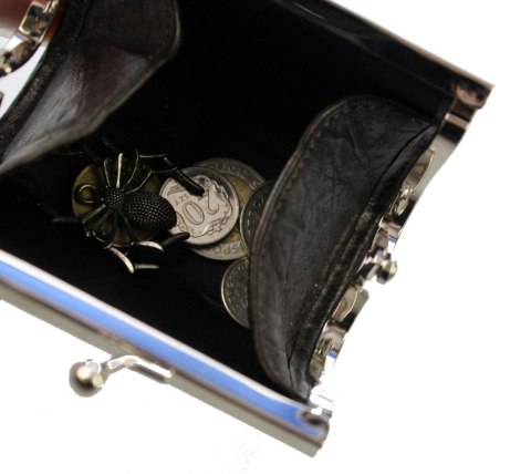 Ekskluzywny Kuferek Na Bilon ELKOR (PL) Skóra Naturalna Licowa EL0A Ekskluzywny Kuferek Na Bilon ELKOR (PL) Skóra Naturalna Licowa EL0A