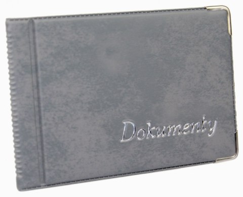 Eleganckie Etui Na Karty Dokumenty Dowód Osobisty Polska Galanteria (PL) Małe Poziome "Dokumenty" 11 x 7 [cm]