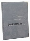 Eleganckie Etui Na Karty Dokumenty Dowód Rejestracyjny Polska Galanteria (PL) Duże Pionowe "Dokumenty" 12 x 9 [cm]