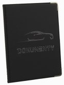 Eleganckie Etui Na Karty Dokumenty Dowód Rejestracyjny Polska Galanteria (PL) Duże Pionowe "Dokumenty" 12 x 9 [cm]