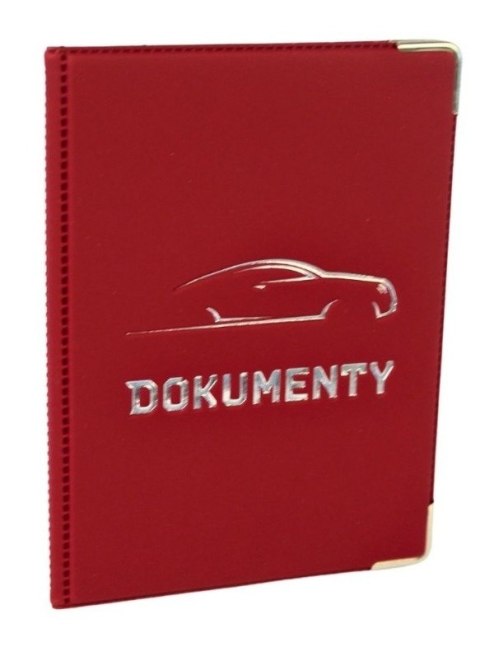 Eleganckie Etui Na Karty Dokumenty Dowód Rejestracyjny Polska Galanteria (PL) Duże Pionowe "Dokumenty" 12 x 9 [cm]