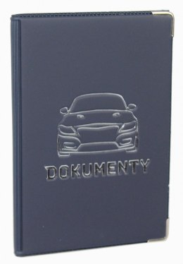 Eleganckie Etui Na Karty Dokumenty Dowód Rejestracyjny Polska Galanteria (PL) Duże Pionowe Na Trzy