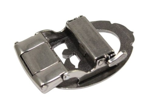 Klamra Do Paska Męskiego Wizytowego Z Mechanizmem Ząbkowym ,,SREBRNA KOTWICA,, AUTOMAT/ZĄBEK Garnitur 35 mm KAZ35/6