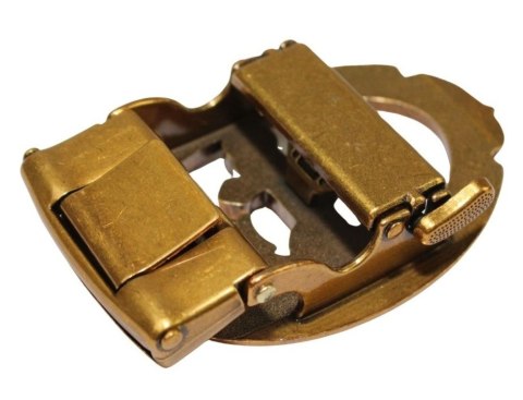 Klamra Do Paska Męskiego Wizytowego Z Mechanizmem Ząbkowym ,,ZŁOTA KOTWICA,, AUTOMAT/ZĄBEK Garnitur 35 mm KAZ35/5