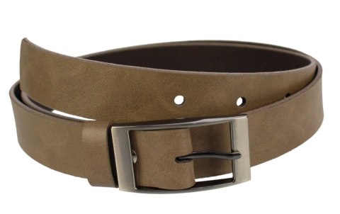 Pasek Damski Skórzany Gładki COMPLEX (PL) 30 mm CAPPUCINO Szerokość Standardowa Pasek Damski Skórzany Gładki COMPLEX (PL) 30 mm CAPPUCINO Szerokość Standardowa