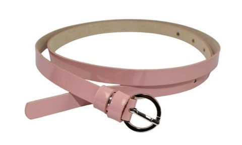 Pasek Damski Skórzany Gładki GRETOS (PL) 15 mm CIEMNY RÓŻOWY LAKIEROWANY Pasek Damski Skórzany Gładki GRETOS (PL) 15 mm CIEMNY RÓŻOWY LAKIEROWANY