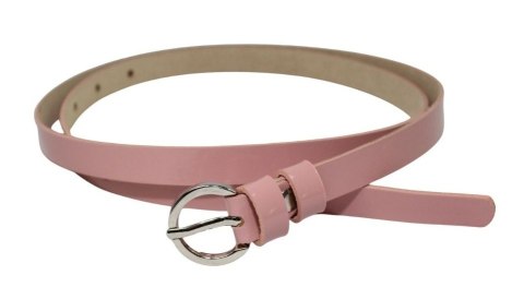 Pasek Damski Skórzany Gładki GRETOS (PL) 15 mm CIEMNY RÓŻOWY LAKIEROWANY Pasek Damski Skórzany Gładki GRETOS (PL) 15 mm CIEMNY RÓŻOWY LAKIEROWANY