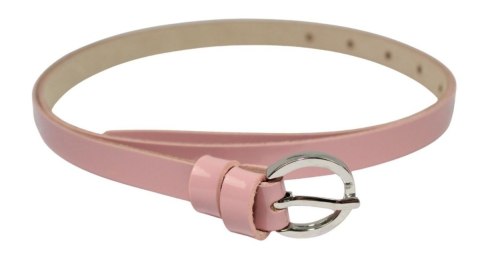 Pasek Damski Skórzany Gładki GRETOS (PL) 15 mm CIEMNY RÓŻOWY LAKIEROWANY Pasek Damski Skórzany Gładki GRETOS (PL) 15 mm CIEMNY RÓŻOWY LAKIEROWANY