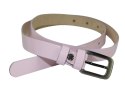Pasek Damski Skórzany Gładki GRETOS (PL) 15 mm RÓŻOWY LAKIEROWANY Pasek Damski Skórzany Gładki GRETOS (PL) 15 mm RÓŻOWY LAKIEROWANY