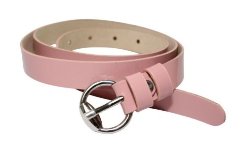 Pasek Damski Skórzany Gładki GRETOS (PL) 20 mm CIEMNY RÓŻOWY LAKIEROWANY Pasek Damski Skórzany Gładki GRETOS (PL) 20 mm CIEMNY RÓŻOWY LAKIEROWANY