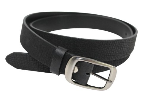 Pasek Damski Skórzany PAS-MAX (PL) "KORNIK" CZARNY Skóra Licowa EXTRA 30 mm Pasek Damski Skórzany PAS-MAX (PL) "KORNIK" CZARNY Skóra Licowa EXTRA 30 mm