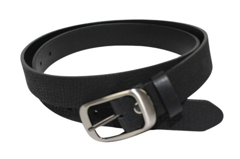 Pasek Damski Skórzany PAS-MAX (PL) "KORNIK" CZARNY Skóra Licowa EXTRA 30 mm Pasek Damski Skórzany PAS-MAX (PL) "KORNIK" CZARNY Skóra Licowa EXTRA 30 mm