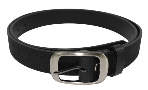 Pasek Damski Skórzany PAS-MAX (PL) "KORNIK" CZARNY Skóra Licowa EXTRA 30 mm Pasek Damski Skórzany PAS-MAX (PL) "KORNIK" CZARNY Skóra Licowa EXTRA 30 mm