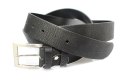 Pasek Męski Skórzany PAS-MAX (PL) "KORNIK" CZARNY Skóra Licowa EXTRA 40 mm Pasek Męski Skórzany PAS-MAX (PL) "KORNIK" CZARNY Skóra Licowa EXTRA 40 mm