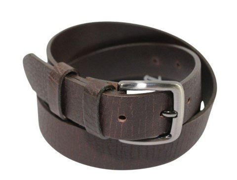 Pasek Męski Skórzany PAS-MAX (PL) "KORNIK" CZEKOLADOWY Skóra Licowa EXTRA 30 mm Pasek Męski Skórzany PAS-MAX (PL) "KORNIK" CZEKOLADOWY Skóra Licowa EXTRA 30 mm