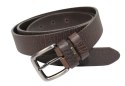 Pasek Męski Skórzany PAS-MAX (PL) "KORNIK" CZEKOLADOWY Skóra Licowa EXTRA 30 mm Pasek Męski Skórzany PAS-MAX (PL) "KORNIK" CZEKOLADOWY Skóra Licowa EXTRA 30 mm