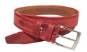 Pasek Skórzany GRETOS (PL) Skóra Licowa EXTRA 35 mm BORDOWY PRZECIERANY Gładki Klamra Tradycyjna Pasek Skórzany GRETOS (PL) Skóra Licowa EXTRA 35 mm BORDOWY PRZECIERANY Gładki Klamra Tradycyjna