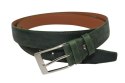 Pasek Skórzany GRETOS (PL) Skóra Licowa EXTRA 35 mm BUTELKOWY ZIELONY Gładki Klamra Tradycyjna Pasek Skórzany GRETOS (PL) Skóra Licowa EXTRA 35 mm BUTELKOWY ZIELONY Gładki Klamra Tradycyjna