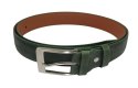 Pasek Skórzany GRETOS (PL) Skóra Licowa EXTRA 35 mm BUTELKOWY ZIELONY Gładki Klamra Tradycyjna Pasek Skórzany GRETOS (PL) Skóra Licowa EXTRA 35 mm BUTELKOWY ZIELONY Gładki Klamra Tradycyjna