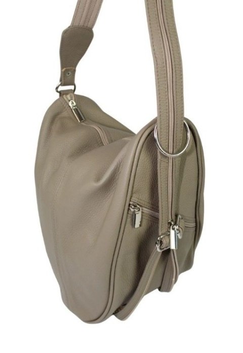 Plecak Skórzany ELKOR (PL) Jowita De Luxe Skóra Naturalna Licowa BEŻOWY Plecak Skórzany ELKOR (PL) Jowita De Luxe Skóra Naturalna Licowa BEŻOWY