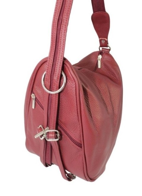 Plecak Skórzany ELKOR (PL) Jowita De Luxe Skóra Naturalna Licowa BURACZKOWY Plecak Skórzany ELKOR (PL) Jowita De Luxe Skóra Naturalna Licowa BURACZKOWY